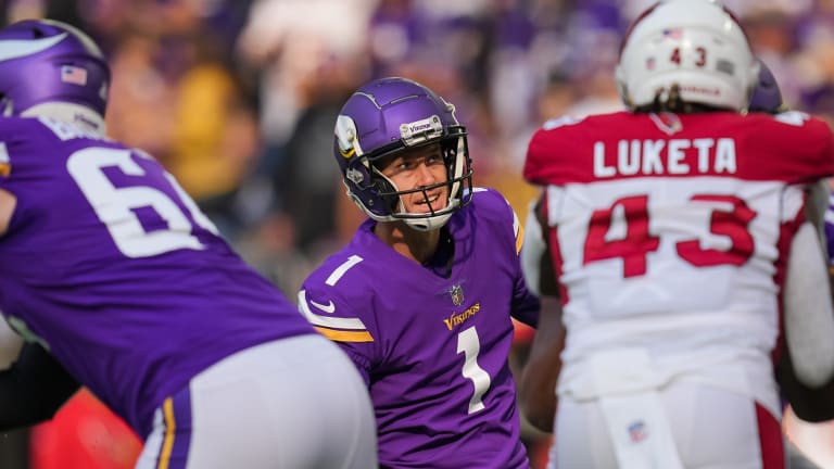 Greg Joseph is going down a dangerous Vikings kicker road